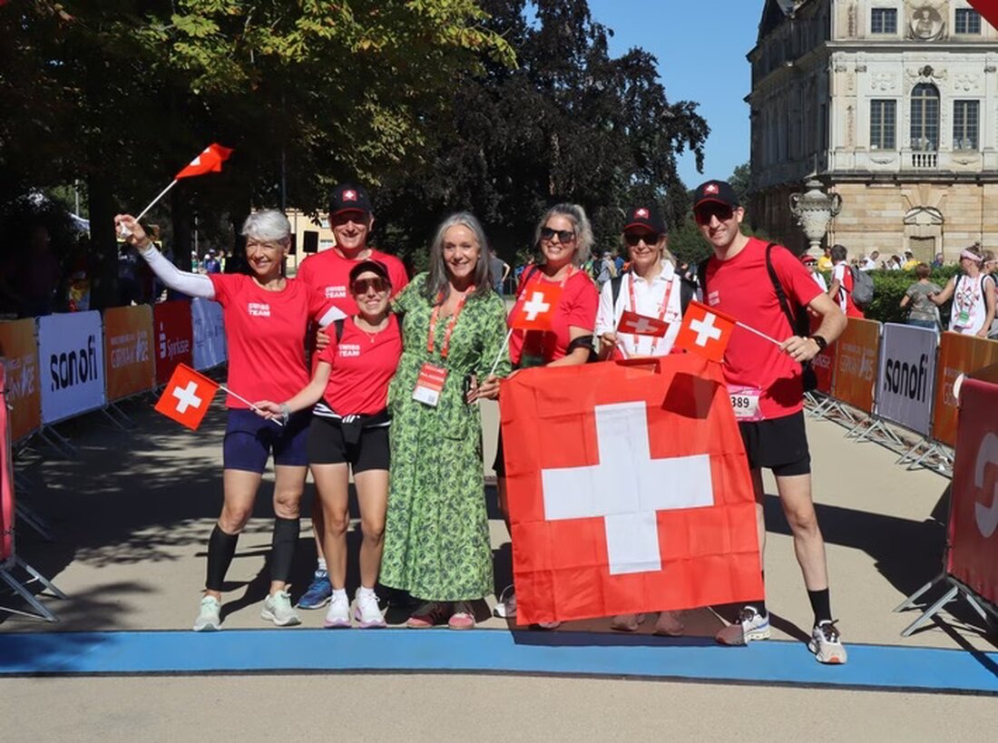Schweiz gewinnt bei den World Transplant Games in Dresden 11 Medaillen, darunter 3 Gold, und feiert den Wert der Organspende.