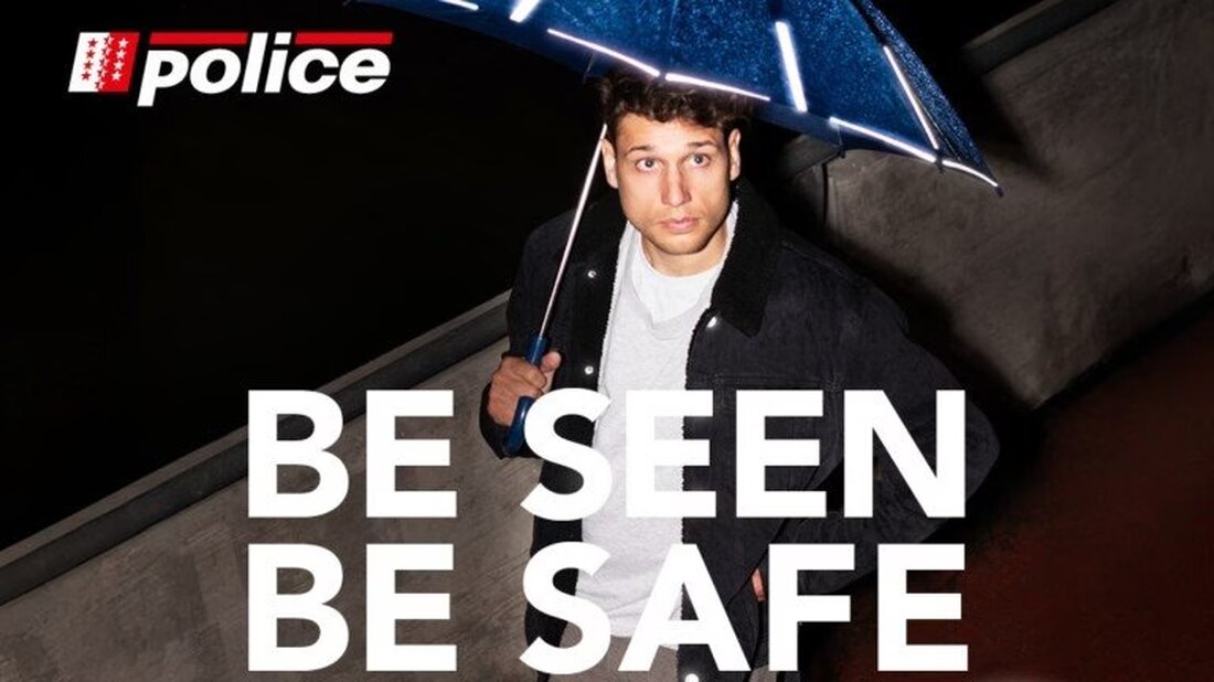 Verbesserte Sichtbarkeit im Strassenverkehr: Aktionen der Polizei am Tag des Lichts, 6. November 2025, in Visp und Monthey.