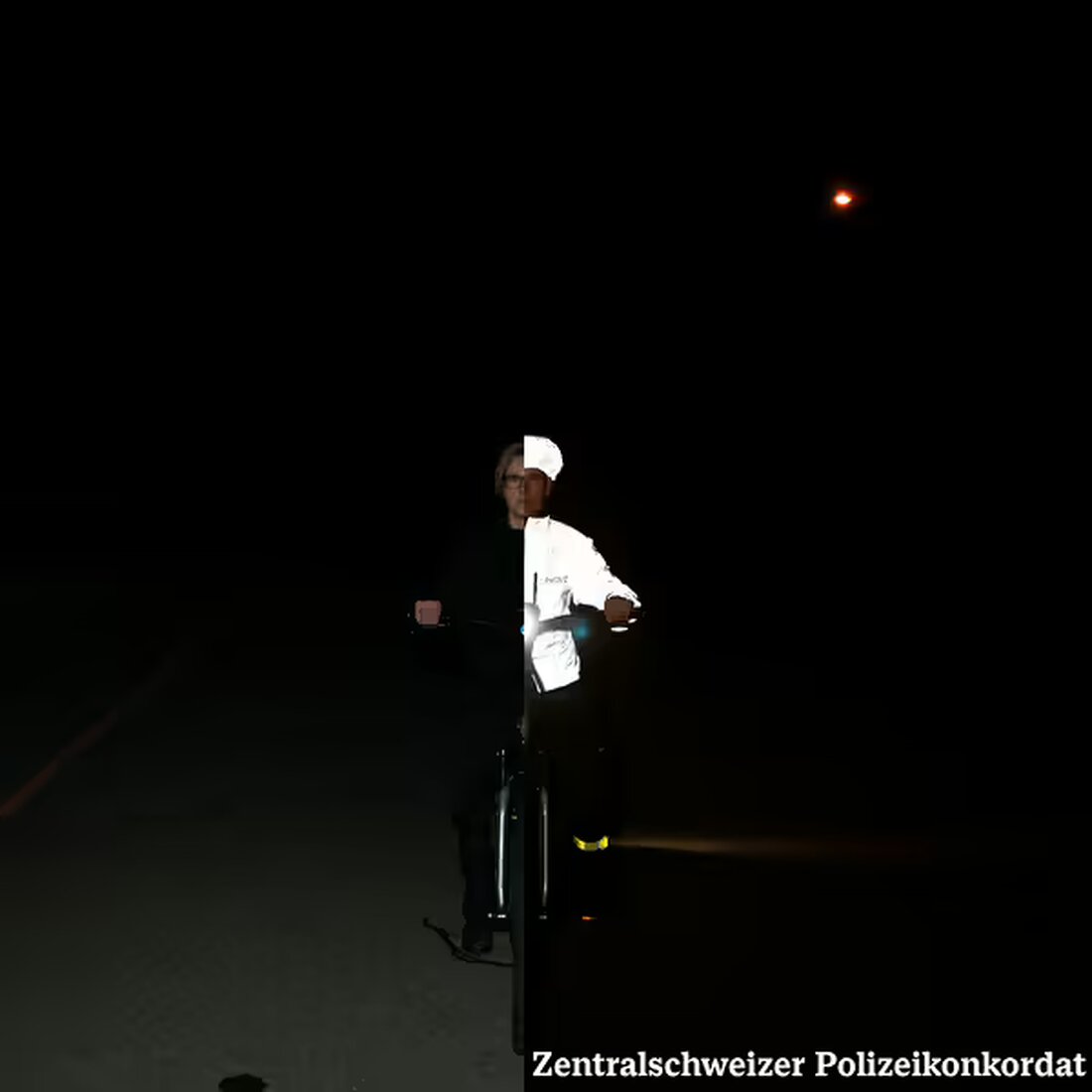Am 7. November 2024 unterstützt die Zentralschweizer Polizei den "Tag des Lichts" zur Erhöhung der Sichtbarkeit im Strassenverkehr.