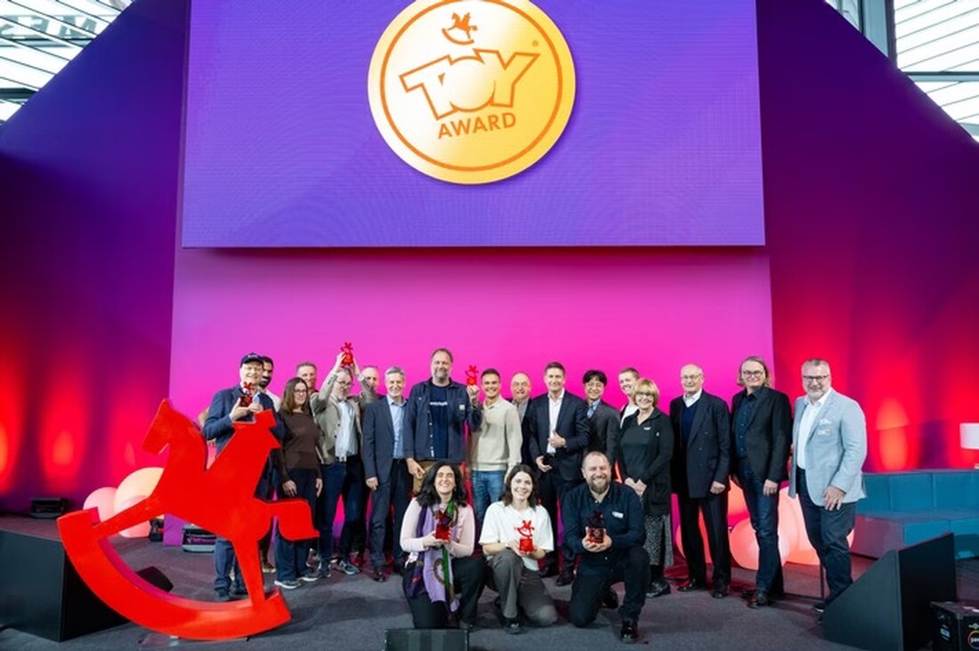 Die Spielwarenmesse eG ehrt innovative Neuheiten mit dem ToyAward 2026 in sechs Kategorien. Alle Finalisten sind in Halle 3A zu sehen.