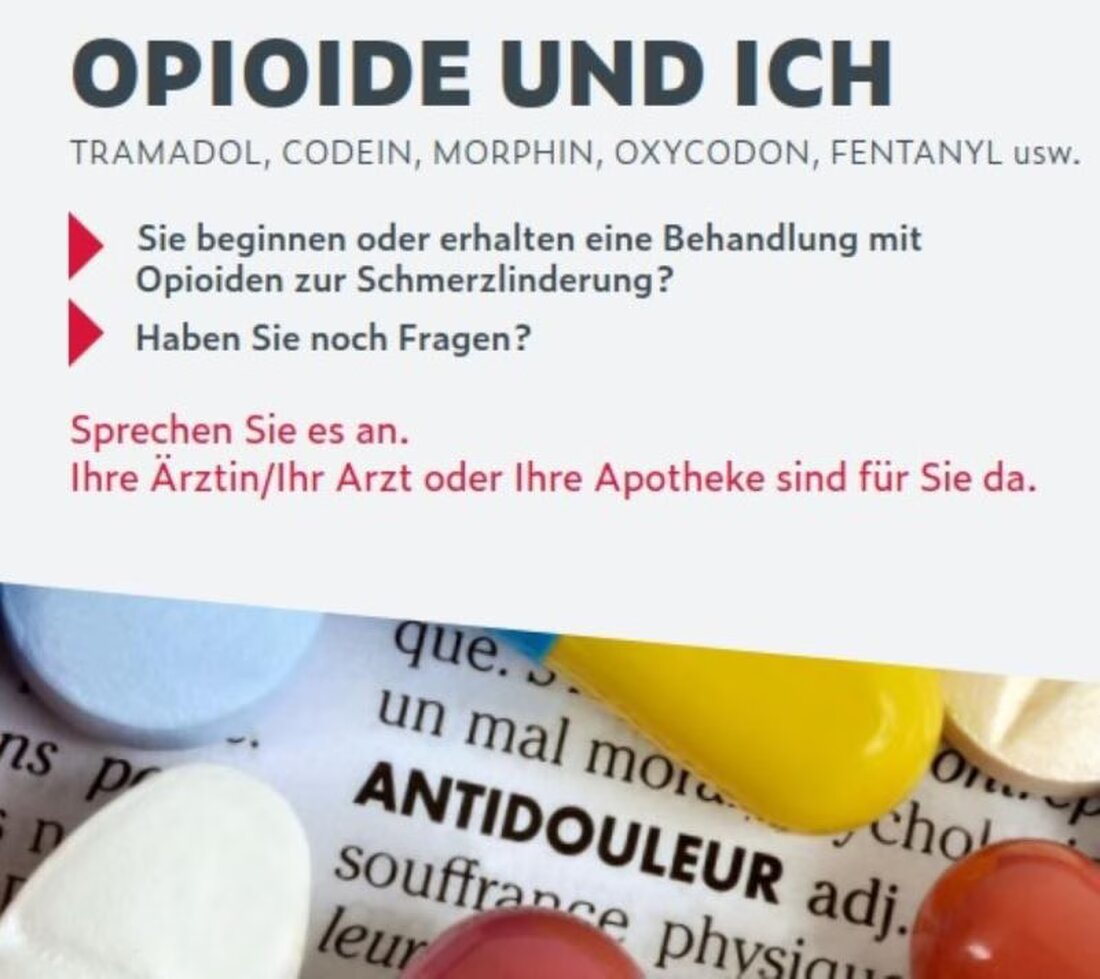 Erfahren Sie, wie die Präventionskampagne «DépendAntalgie» 2025 Patienten über sicheren Schmerzmittelkonsum aufklärt.