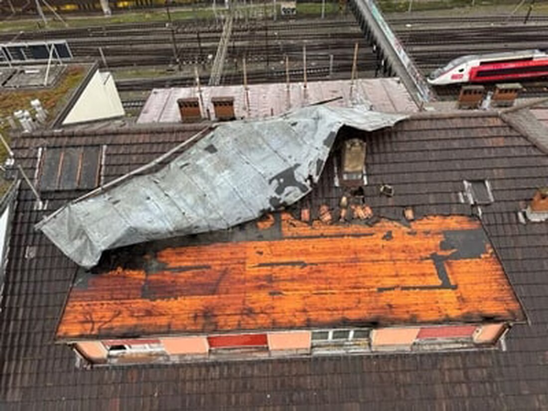 Sturmtief «Benjamin» sorgte am 23. Oktober in Basel-Stadt für zahlreiche Einsätze der Feuerwehr. Nur eine Person verletzte sich leicht.