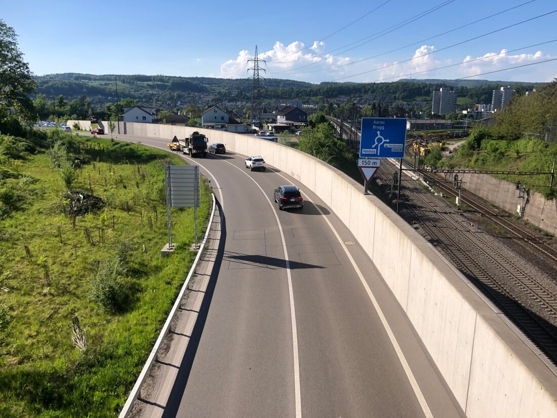 Die Wirkungskontrolle der Südwestumfahrung Brugg zeigt signifikante Verkehrsentlastungen und verbesserte Erreichbarkeit für die Region.