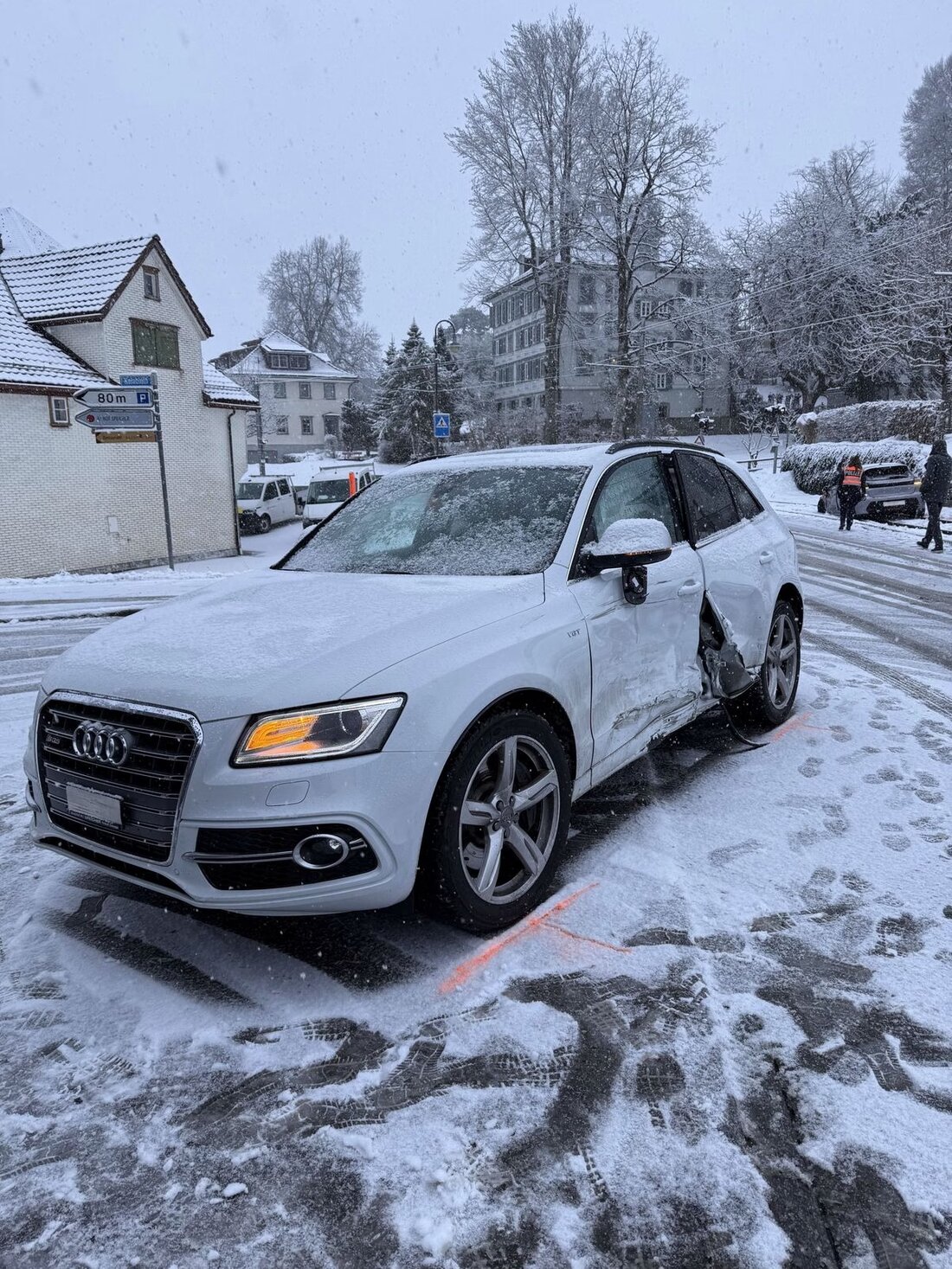 Am 29. Januar 2026 kollidierten in Speicher zwei Autos, wodurch ein Fahrer leicht verletzt wurde. Sachschaden entstand.