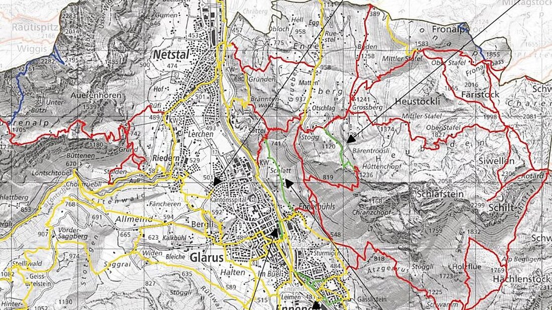 Der überarbeitete Wanderwegnetzplan der Gemeinde Glarus wurde am 12. August 2025 genehmigt, um die Wanderinfrastruktur zu verbessern und zu sichern.