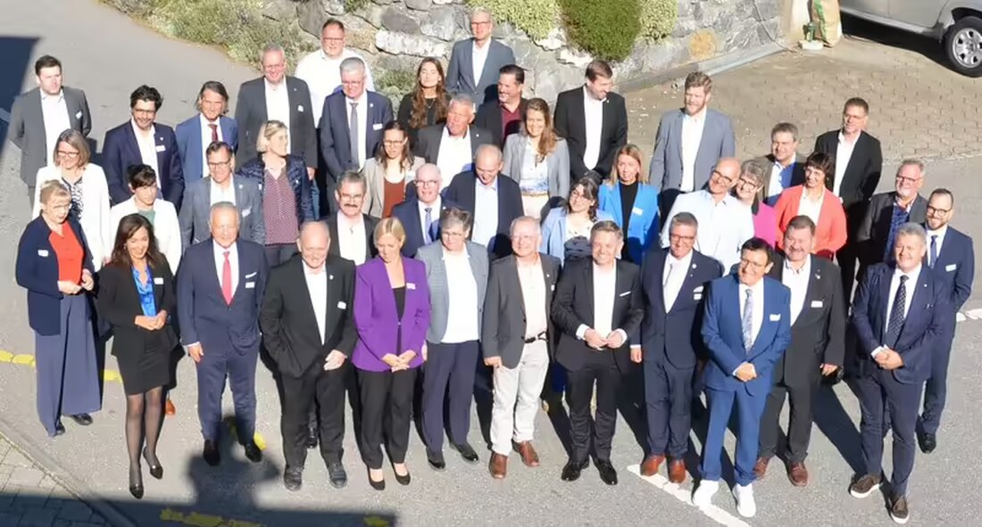 Die Herbstkonferenz der IPBK in Gonten diskutierte Wasserstoffnutzung und regionale Zusammenarbeit der Mitgliedsländer am 20. September 2024.