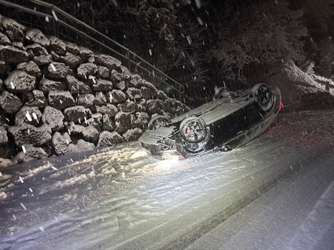 Mehrere Verkehrsunfälle im Inneren Landesteil von Appenzell aufgrund winterlicher Bedingungen. Glücklicherweise keine Verletzten.