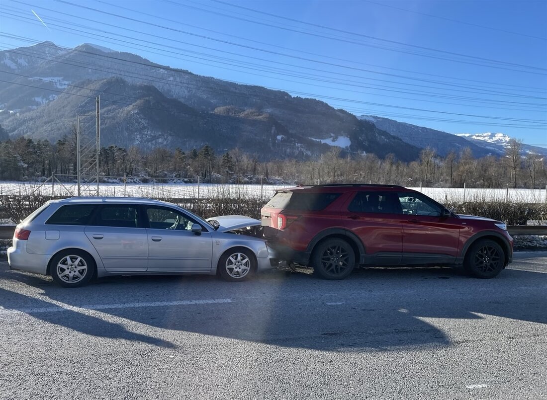 Am Sonntag ereigneten sich Auffahrunfälle in Maienfeld und Landquart im Kolonnenverkehr, verletzte Personen wurden versorgt.