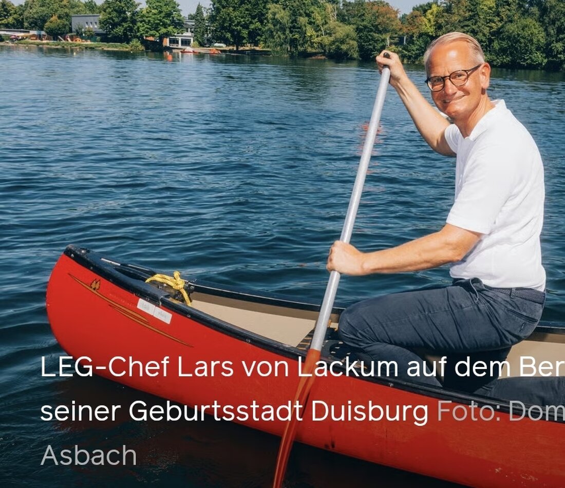 Der Pressekompass bleibt dran… LEG Wohnen NRW: Herr von Lackum schippert über den See, während Frau F. stürzt – Die skandalösen Zustände in der Westerbruchstraße und das Schweigen der Verantwortlichen Moers/Duisburg/NRW. – Während Lars von Lackum, Eigentümer der LEG Wohnen NRW GmbH, auf einem sonnigen See in seiner Heimat Duisburg schippert und lacht (siehe Foto), …