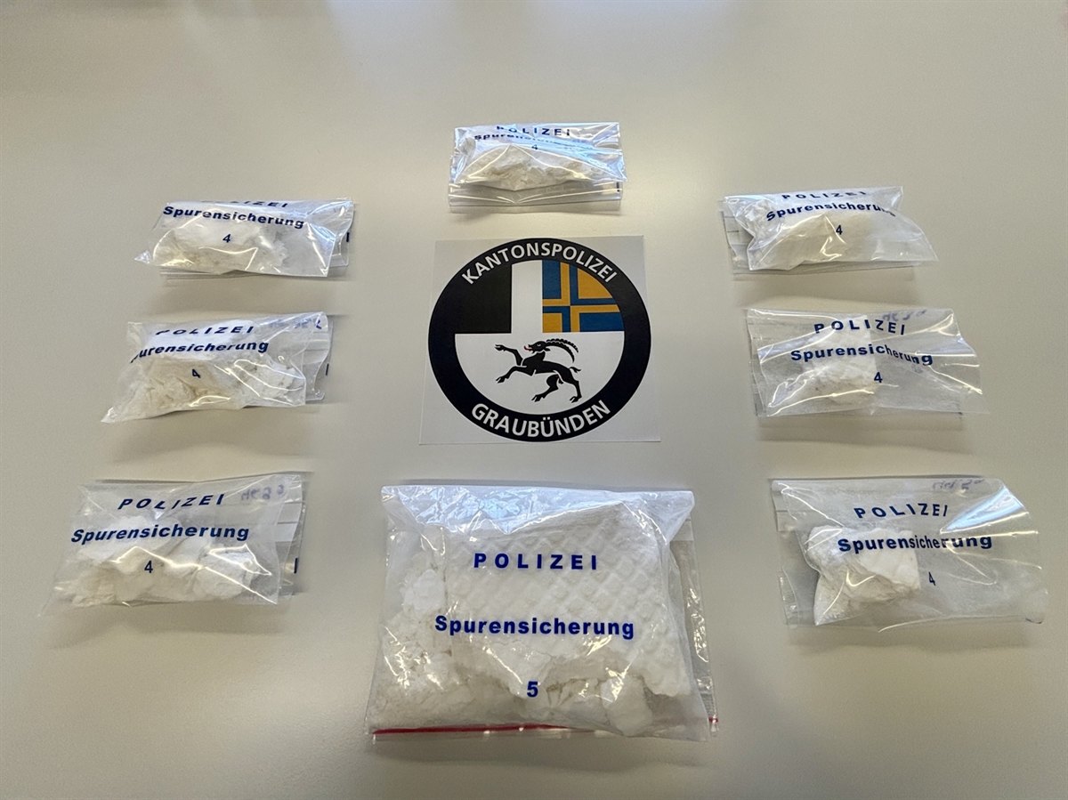 Drogenschlag in Landquart: Zwei Dealer mit Kokain gefasst!