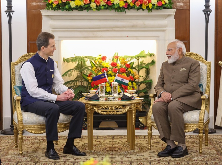 Erbprinz Alois: Starkes Zeichen für KI und Kooperation mit Indien