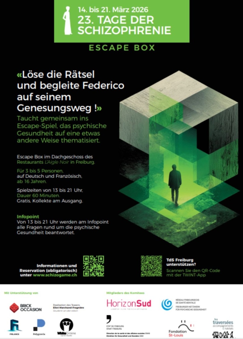 Escape Box in Freiburg: Neues Projekt zur Entstigmatisierung psychischer Erkrankungen!