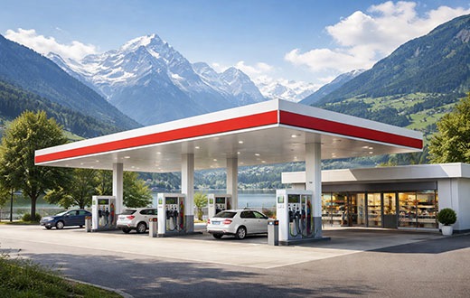 Tankstellen-Statistik 2025: Schweiz erlebt Boom bei Schnellladestationen!