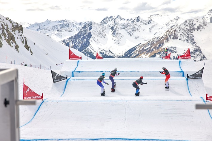 Weltcup Montafon: Snowboard Cross-Elite kämpft um den Sieg!
