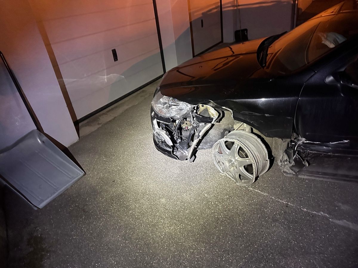 Alkohol am Steuer: Selbstunfall in Urnäsch mit Totalschaden!