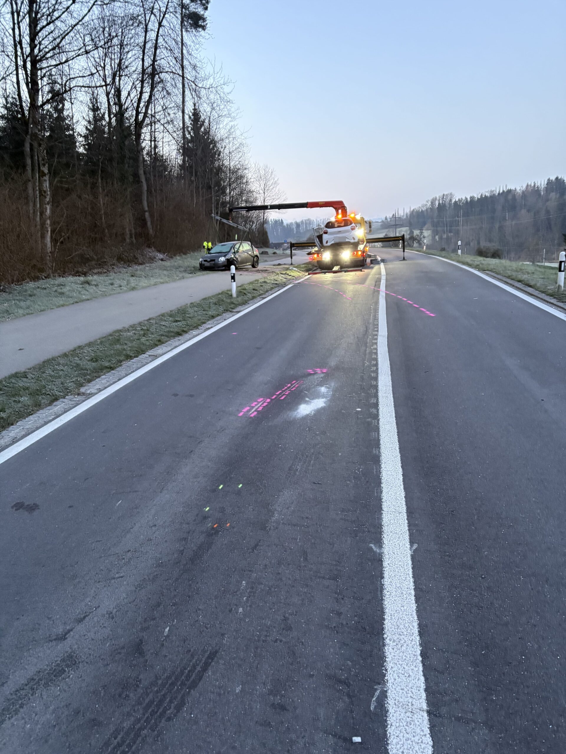 Autofahrer ohne Lizenz verursacht spektakuläre Kollision in Bischofszell!