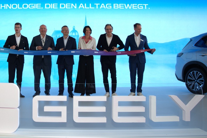 Geely öffnet ersten Showroom in Aachen: Elektro-SUVs jetzt entdecken!