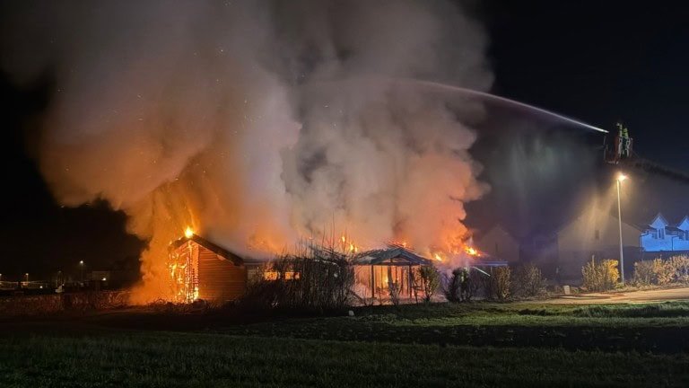 Großbrand in St-Maurice: Jugendliche unter Verdacht!