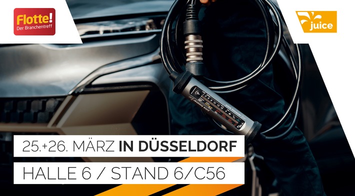 Juice Technology begeistert auf Flottenmesse: Zukunft des Heimladens!