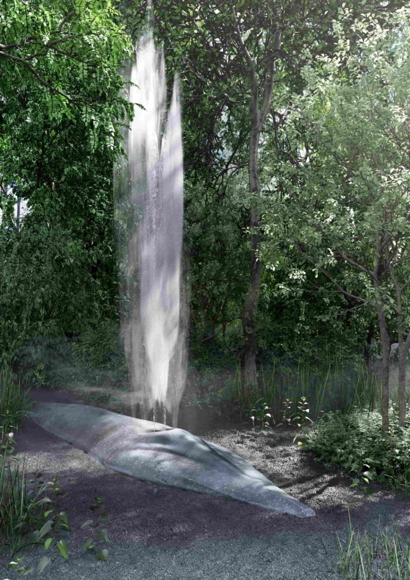 Kunst am Bau: Der faszinierende Wal „Souffle“ für Freiburger Museum!