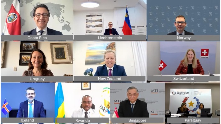 Liechtenstein stärkt globalen Handel: FIT-Partnerschaft verabschiedet Erklärung