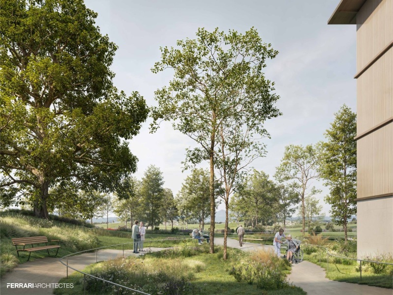 Neubau für Alterspsychiatrie: FNPG investiert 49 Millionen Franken!