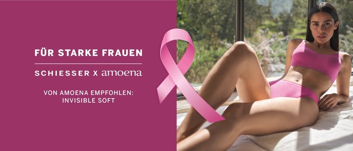 Starke Frauen im Fokus: SCHIESSER und Amoena kämpfen gegen Brustkrebs!