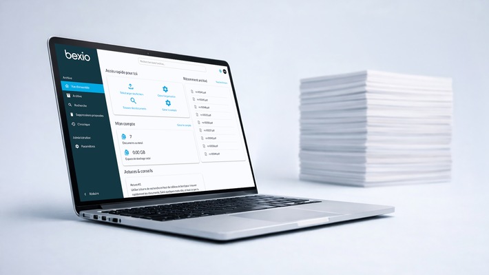 bexio revolutioniert das Büro: Jetzt komplett papierlos archivieren!