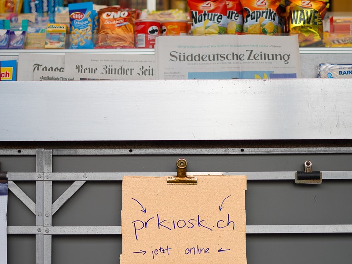 PR-Kiosk in Zürich: Jetzt PR-Dienstleistungen einfach online bestellen!