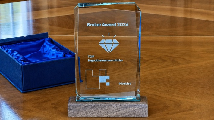 Swisschange siegt beim Baloise Broker Award 2026 als bester Hypothekenvermittler!